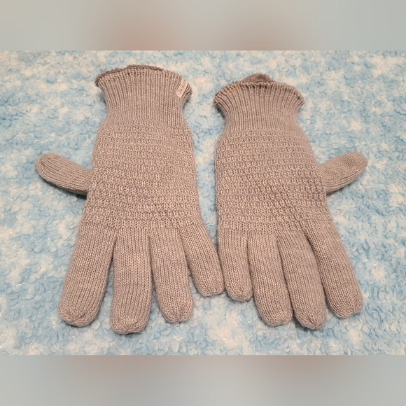 Women's Isotoner Gloves (Grey) - Picture 2 of 8
